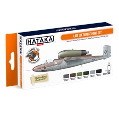Hataka CS003 ORANGE-LINE Zestaw farb LATE LUFTWAFFE