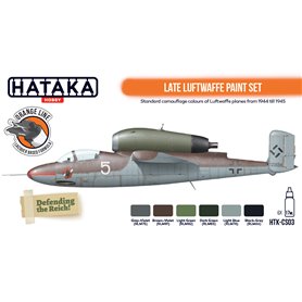 Hataka CS03 Orange Line - Late Luftwaffe paint set