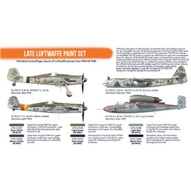 Hataka CS03 Orange Line - Late Luftwaffe paint set