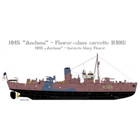 Mirage 1:350 HMS Anchusa K186