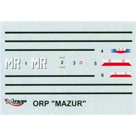 Mirage 1:400 ORP Mazur wz.39