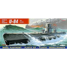 Mirage 1:400 U-Boot Type VIIB U-84