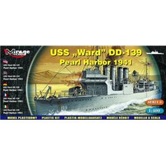 Mirage 1:400 USS Ward DD-139 / Pearl Harbour 1941