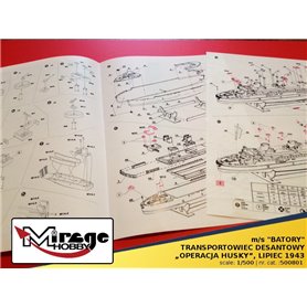 Mirage 1:500 M/S Batory / Operacja Husky