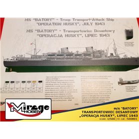 Mirage 1:500 M/S Batory / Operacja Husky