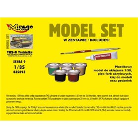 Mirage 1:35 Tankietka TKS-B | MODEL SET |