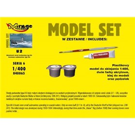 Mirage 1:400 U-Boot Type IIA U-2 | MODEL SET |