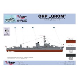 Mirage 840093 ORP Grom wz.44 | MODEL SET |