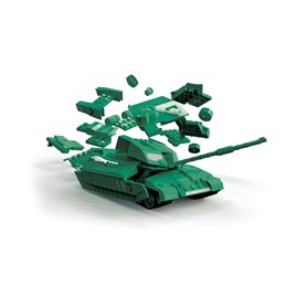 Airfix 6022 Quickbuild Challenger Tank Green
