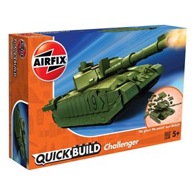 Airfix 6022 Quickbuild Challenger Tank Green