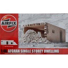 Airfix 1:48 Ruiny afgańskiego budynku / MODEL ŻYWICZNY