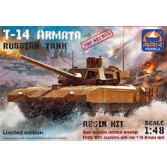 Ark Models 1:48 T-14 Armata MBT w/accessories 