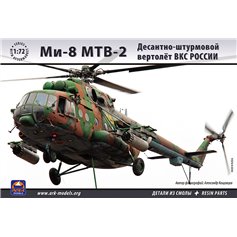 Ark Models 1:72 Mil Mi-8 MTV-2 RUSSIAN AEROSPACE