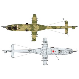 Ark Models 72038 Mil Mi-24V Russian Aerospace