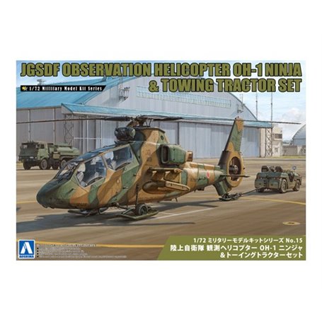 Aoshima 01435 1/72 Helicopter CH-1 Ninja + set