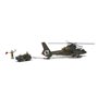 Aoshima 1:72 Helicopter CH-1 Ninja z TOWING TRACTOR SET