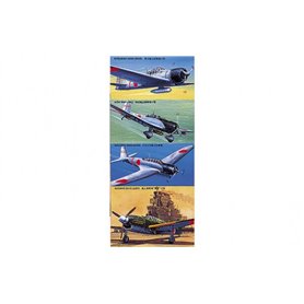 Aoshima 04612 1/700 Aircraft Early Pacific War