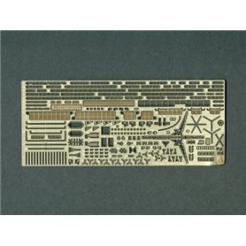 Aoshima 05101 1/700 Carrier Hermes Photo etched pa