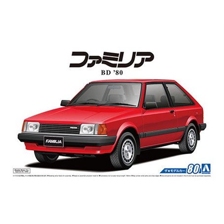 Aoshima 05589 1/24 Mazda BD Familia XG'80