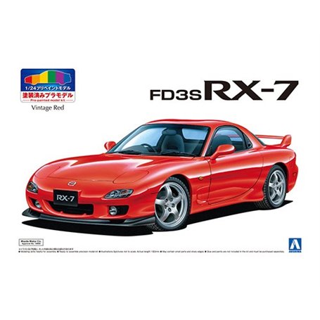 Aoshima 05497 1/24 Mazda FD3S RX-7 '99 Vintage