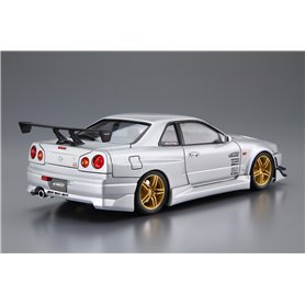 Aoshima 1:24 Nissan C-West BNR34 Skyline GT-R 2002