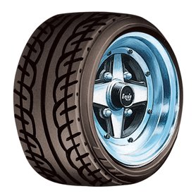 Aoshima 05547 1/24 Felgi + Opony Equip 14 inch