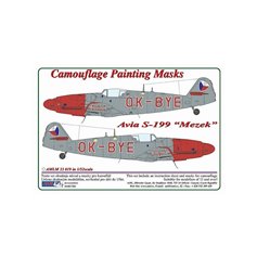 AML 1:32 Masks for Avia S-199 Mule / CZECH POLICE 