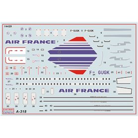 Eastern Express 14429 1/144 A318 Europ. Air France
