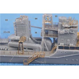Fujimi 451251 1/700 KG-SP21 Yukikaze FULL HULL DX