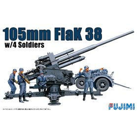 Fujimi 761190 1/76 WA-24 German 10,5cm Flak 38