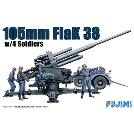 Fujimi 761190 1/76 WA-24 German 10,5cm Flak 38