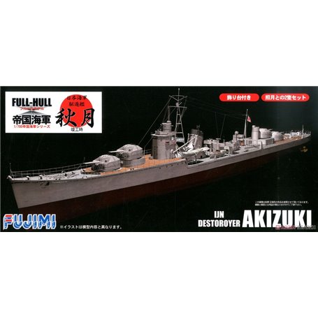 Fujimi 451268 1/700 KG-SP22 Akizuki FULL HULL DX