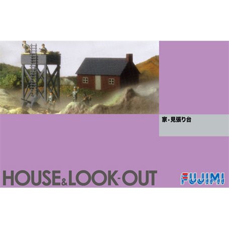 Fujimi 761084 1/76 WA-32 House & Watch Stand