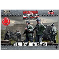 First To Fight 1:72 GERMAN ARTILLERY CREW 