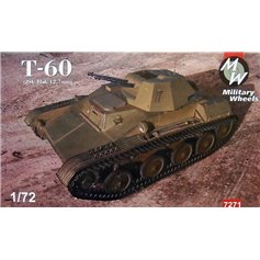 Military Wheels 1:72 T-60 ZSU 12.7mm