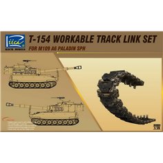 Riich 1:35 Ruchome gąsienice T-154 do M109A6 Paladin