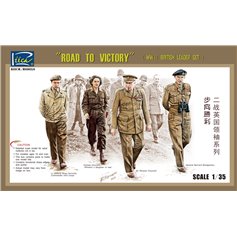 Riich 1:35 ROAD TO VICTORY / WWII | 4 figurki |