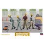 Hasegawa WM03-66003 1/35 Construction Worker Set A