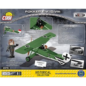 Cobi Small Army 2976 Fokker E.V ( D.VIII) 150 kl.