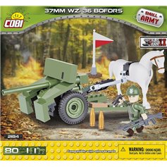 Cobi SMALL ARMY 37mm wz.36 Bofors / 80 klocków