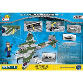 Cobi SMALL ARMY De Havilland Mosquito / 370 klocków
