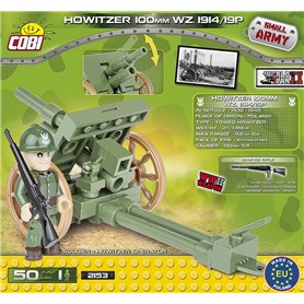 Cobi SMALL ARMY Haubica 100mm WZ.1914 / 50 klocków