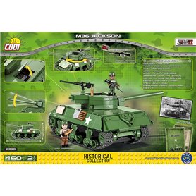 Cobi SMALL ARMY M36 Jackson / 460 klocków