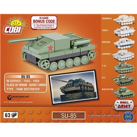 Cobi SMALL ARMY Nano Tank Su 85 63 Kl.