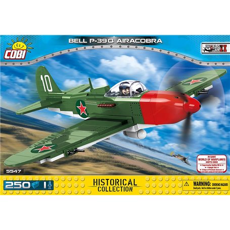 Cobi Small Army 5547 P-39 Q Aircobra "White 10"