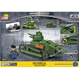 Cobi SMALL ARMY Renault FT-17 / 375 klocków