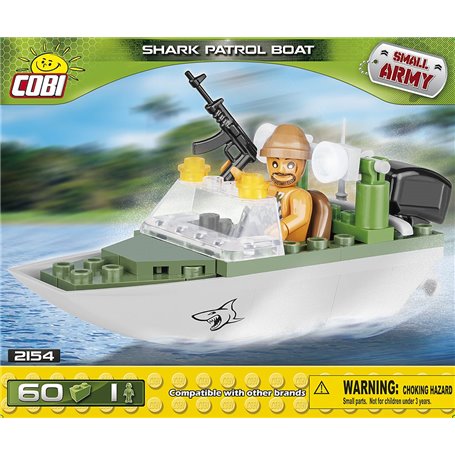 Cobi SMALL ARMY Shark Patrol Boat 60 Kl.