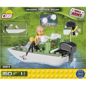 Cobi SMALL ARMY SHARK PATROL BOAT / 60 klocków