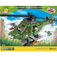 Cobi SMALL ARMY WILD WARRIOR ATTACK HELICOPTER / 200 blocks 