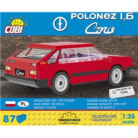 Cobi CARS Polonez 1.6 Caro / 87 klocków